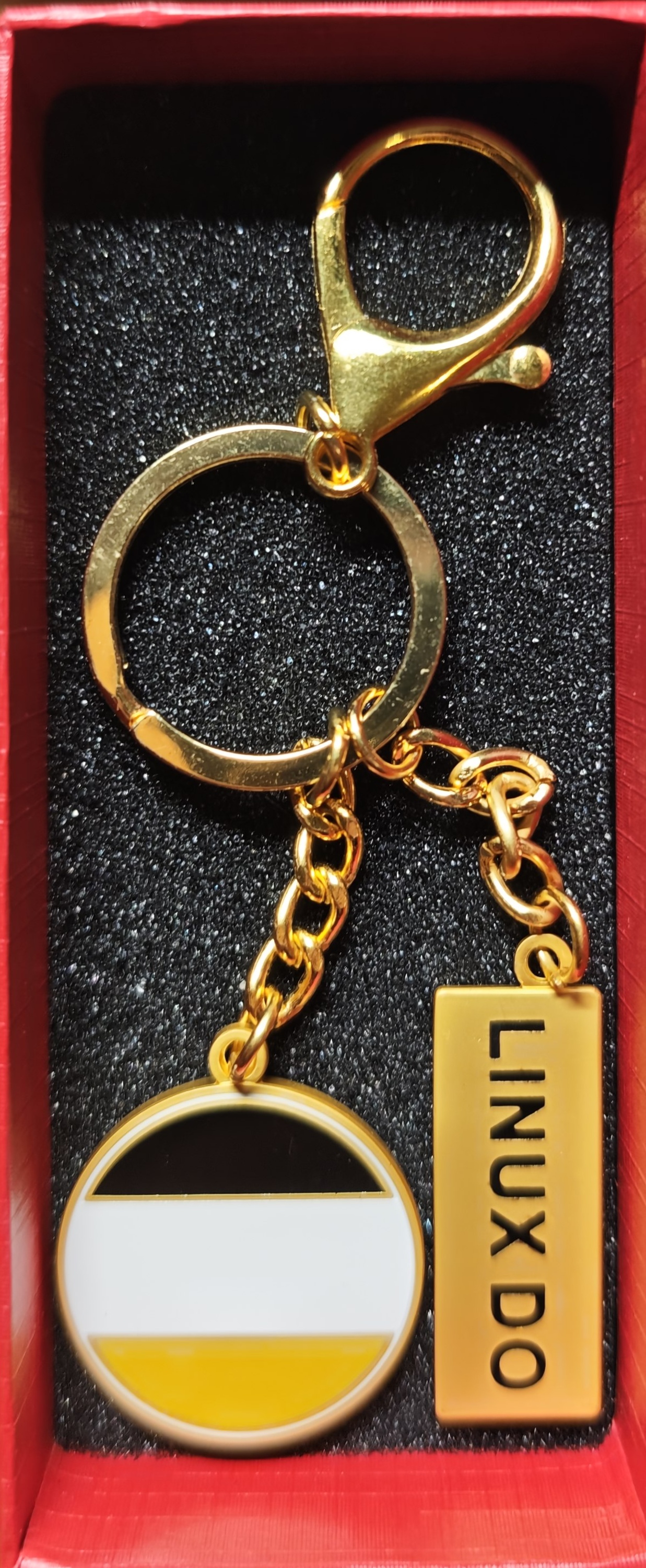 LINUX DO两周年钥匙扣